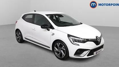 Used Renault Clio V RS Line 90 HP (66 kW) 2023 White Hatchback