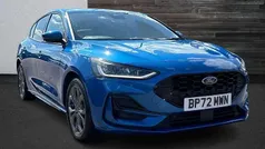 Blue Used 2022 Ford Focus ST-Line Hatchback | £15,690 (Fair price)