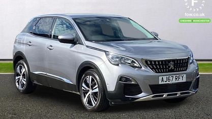 Begagnad Peugeot 3008 Allure 131 HK (96 kW) 2017 Grå SUV
