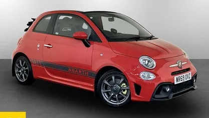 Used Abarth 595C 147 HP (108 kW) 2019 Red Cabriolet