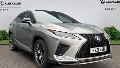 Silver Used 2021 Lexus RX450h Sport Line SUV | £31,490 (Fair price)