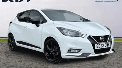 Used Nissan Micra 92 HP (67 kW) 2022 White Hatchback