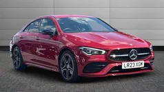 Red Used 2023 Mercedes CLA180 AMG Line Premium Sedan | £27,495 (Fair price)