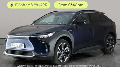 Blue Used 2023 Toyota bZ4X SUV | £22,732 (Good price)