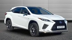 F sport white Used 2021 Lexus RX450h Sport Line SUV | £35,195 (Fair price)