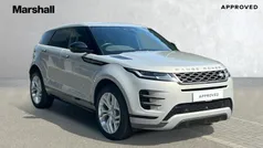Metallic seoul pearl silver Used 2021 Land Rover Range Rover evoque SE Dynamic Hatchback | £23,603 (Fair price)