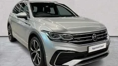 Silver Used 2021 VW Tiguan R-line SUV | £26,344 (Fair price)