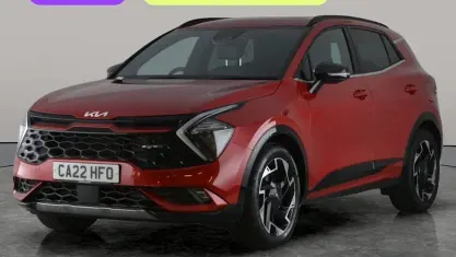 Używany Kia Sportage GT-Line 150 KM (110 kW) 2022 Czerwony SUV