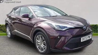 Used Toyota C-HR 122 HP (89 kW) 2023 Deep amethyst SUV