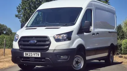 Used Ford Transit 131 HP (96 kW) 2023 White Van
