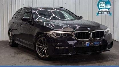 Begagnad BMW 520 M Sport 190 HK (139 kW) 2018 Svart Kombi