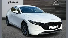 White Used 2022 Mazda 3 Inclusive Hatchback | £15,253 (Fair price)