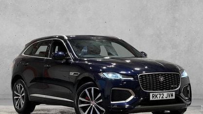 Used Jaguar F-Pace R-Dynamic 204 HP (150 kW) 2021 Blue SUV