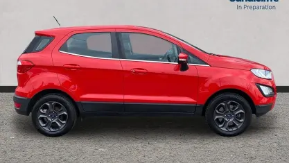 Used Ford Ecosport Zetec 125 HP (91 kW) 2018 Red SUV