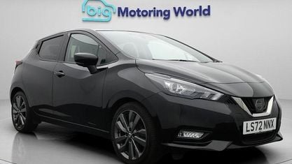 Używany Nissan Micra S 92 KM (67 kW) 2022 Czarny Hatchback