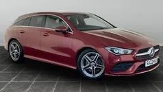Red Used 2022 Mercedes CLA200 Shooting Brake AMG line Estate | £16,995 (Super price)