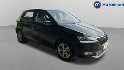 Used Skoda Fabia SE 75 HP (55 kW) 2019 Black Hatchback