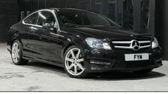 Black Used 2014 Mercedes C220 Sport Edition Coupe | £4,795 (Super price)