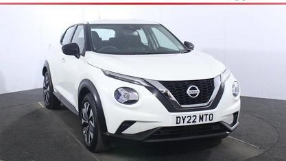 Used Nissan Juke Acenta 114 HP (83 kW) 2022 White SUV