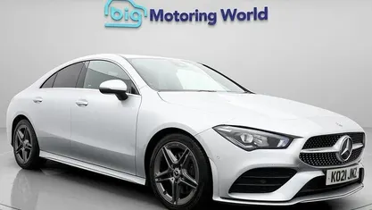 Used 2021 Mercedes CLA200 AMG line Coupe | £17,600 (Good price)