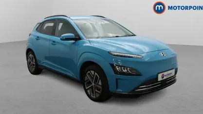 Second-hand Hyundai Kona Premium 150 kW (204 CP) 2022 Albastru SUV