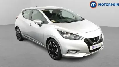 Used Nissan Micra Acenta 92 HP (67 kW) 2021 Grey Hatchback