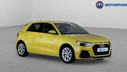 Used Audi A1 Sportback Sport 110 HP (80 kW) 2020 Yellow Hatchback