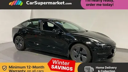 Black Used 2023 Tesla Model 3 Long Range AWD Sedan | £19,676 (Fair price)