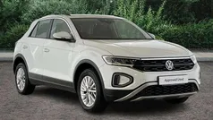 White Used 2022 VW T-Roc Life SUV | £17,490 (Fair price)