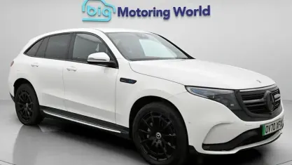 Used Mercedes EQC400 AMG line 300 kW (408 HP) 2020 White SUV