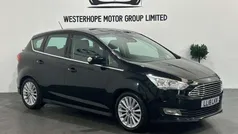 Black Used 2018 Ford C-MAX Titanium MPV | £7,250 (Fair price)