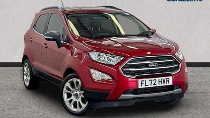 Używany Ford Ecosport Titanium 125 KM (91 kW) 2022 Czerwony SUV