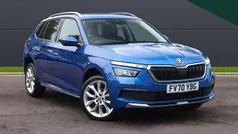 Race blue metallic Used 2021 Skoda Kamiq SE L SUV | £15,700 (Fair price)
