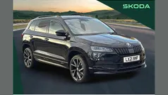 Black Used 2021 Skoda Karoq SportLine SUV | £22,700 (Fair price)