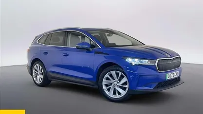 Used Skoda Enyaq iV ecoSuite 150 kW (204 HP) 2023 Blue SUV