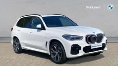White Used 2022 BMW X5 M Sport SUV | £41,999 (Fair price)