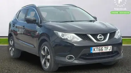 Used Nissan Qashqai N-Connecta 116 HP (85 kW) 2017 Black SUV