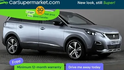 Usado Peugeot 5008 GT-line 131 HP (96 kW) 2019 Cinzento SUV