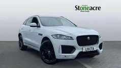 White Used 2019 Jaguar F-Pace Chequered Flag SUV | £23,386 (Good price)