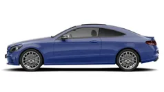 Blue Used 2017 Mercedes C250 AMG line Coupe | £14,499 (Fair price)