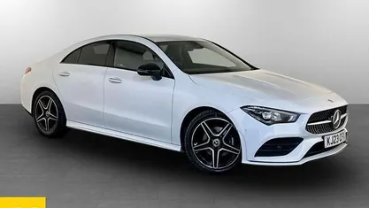 White Used 2022 Mercedes CLA180 AMG Line Premium Sedan | £22,495 (Fair price)