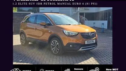 Second-hand Vauxhall Crossland X Elite 82 CP (60 kW) 2018 SUV