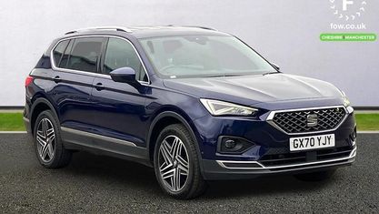 Używany Seat Tarraco 4Drive 200 KM (147 kW) 2020 Niebieski SUV
