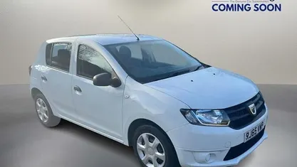 White Used 2015 Dacia Sandero Ambiance Hatchback | £4,450 (Fair price)