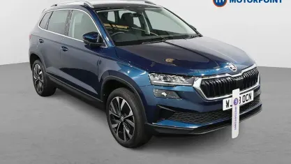 Used Skoda Karoq SE L 150 HP (110 kW) 2023 Blue SUV
