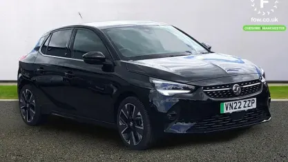 Begagnad Vauxhall Corsa-e Elite 100 kW (136 HK) 2022 Svart Halvkombi