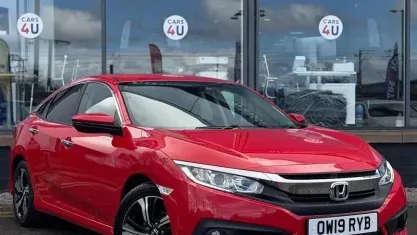 Used Honda Civic SR 126 HP (92 kW) 2019 Red Sedan