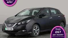 Black Used 2021 Nissan Leaf Acenta Hatchback | £6,505 (Fair price)