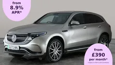 Silver Used 2022 Mercedes EQC400 AMG line SUV | £25,146 (Fair price)