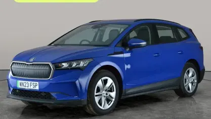 Usado Skoda Enyaq iV ecoSuite 131 kW (179 HP) 2023 Azul SUV